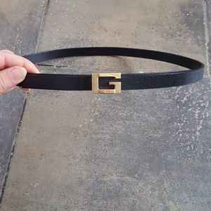 Gucci Black Belt